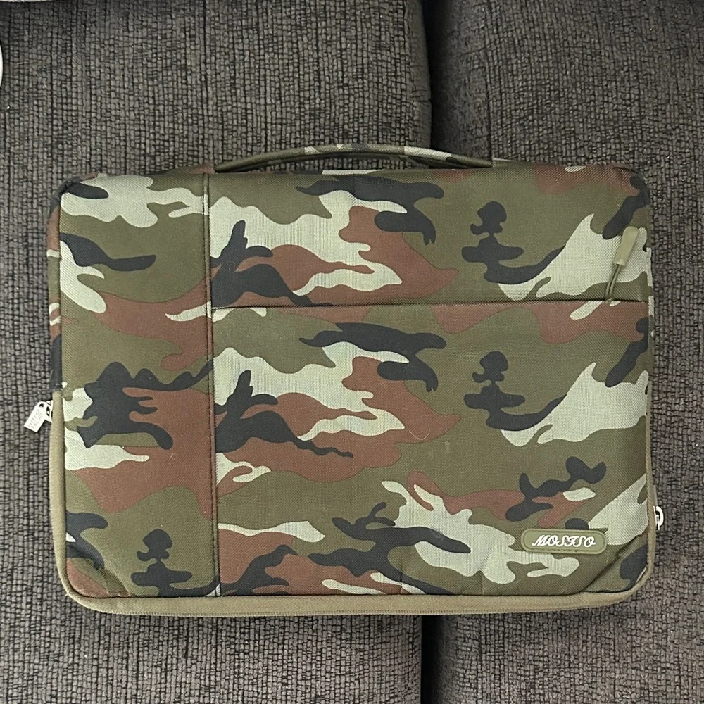 Camouflage Laptop Bag for Men 15”